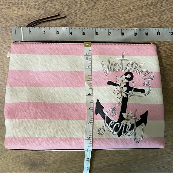 🟣 VICTORIA’S SECRET Paradise Stripe Bag NEW - Picture 6 of 11